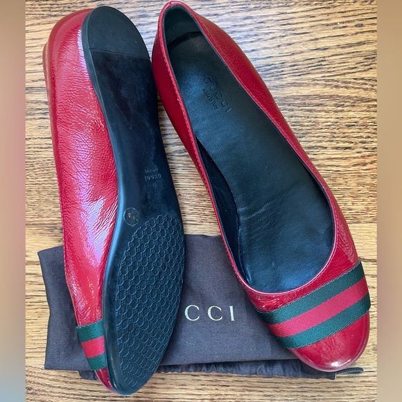 Gucci ballerina flats, sz 39 fits like 8/8.5 excellent condition! - Picture 4 of 4
